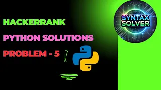 Write a function HackerRank Python Solutions