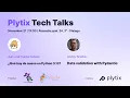 Plytix Tech Talks - What s new in Python Data validation with Pydantic