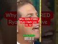The On-Air Spat That Got Ryan Clark FIRED Shocking ESPN Drama