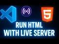 How to Run HTML with Live Server in VS Code 2025