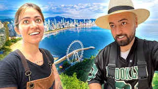 وصلت مدينة يلقبونها دبي البرازيل تعرفت على بائعة شكولاته واخذتها لحفل رقص شرقي عربي  وصلت مدينة يلقبونها دبي البرازيل تعرفت على بائعة شكولاته واخذتها لحفل رقص شرقي عربي