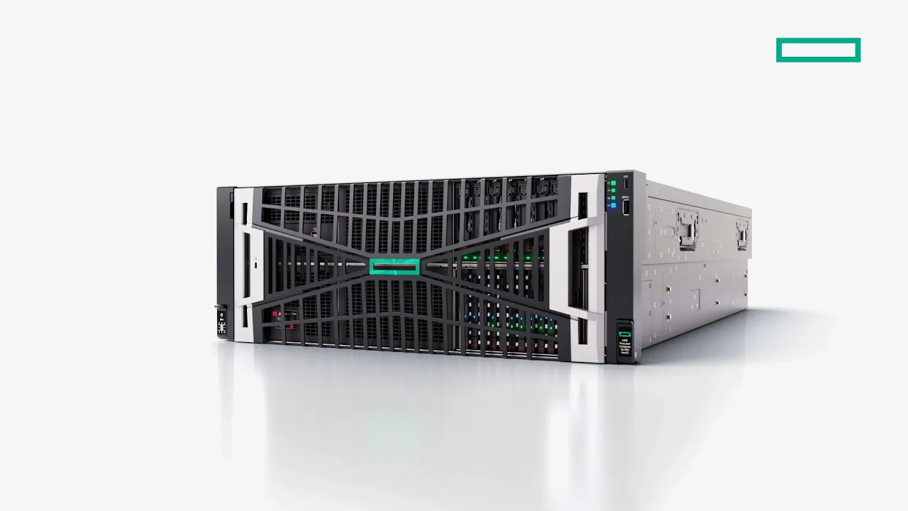 HPE ProLiant DL580 Gen12 3D video