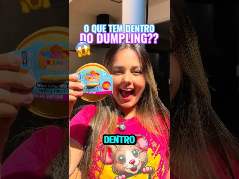 OQUE TEM DENTRO DE UM DUMPLING? 🥟 #shorts - Ana Adati