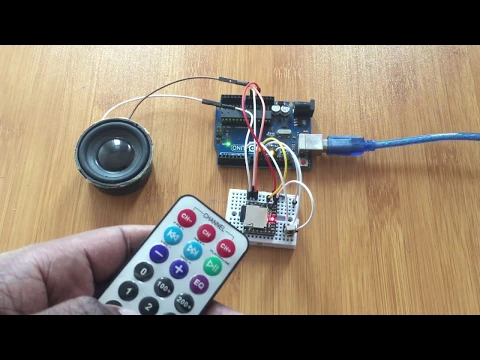 Download MP3 IR REMOTE CONTROLED MP3 PLAYER USING DFPLAYER MINI MODULE AND ARDUINO.