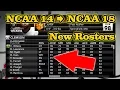 NCAA Football 14 How to Update Rosters to 2017 - 2018 Season Xbox 360 PS3