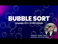 Bubble Sort Data Structure Algorithm Language Bangla