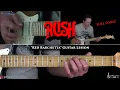 Lagu Red Barchetta Guitar Lesson (Full Song) - Rush
