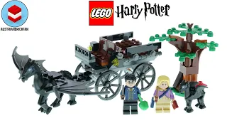 LEGO Harry Potter 76400 Hogwarts Carriage and Thestrals Speed Build