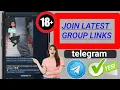 How To Add Update Telegram Group Links How To Join Telegram Group Full Guide