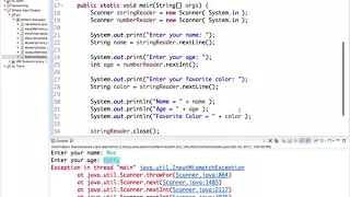 Using try catch to Handle Runtime Errors