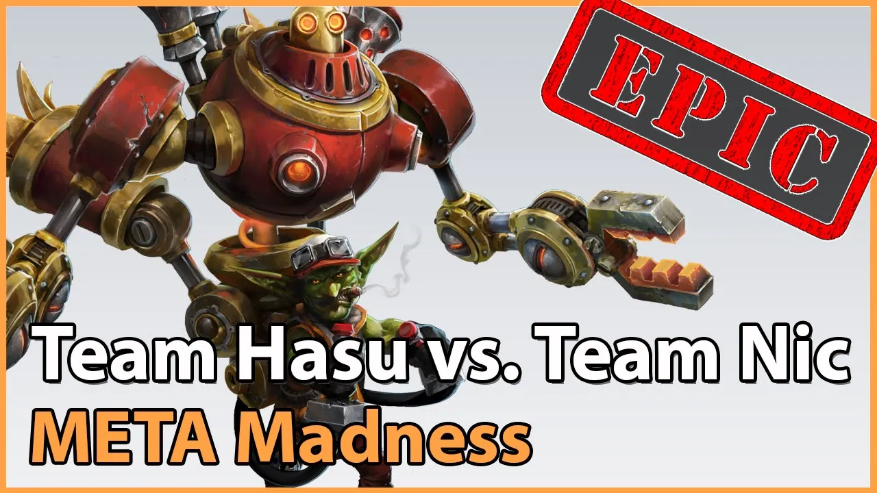 ► Team HasuObs vs. Team Nic - META Madness Playoffs - Heroes of the Storm Esports