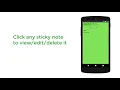 Dealing with sticky notes Free Smart Agenda android app