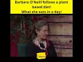 Barbara O Neill follows a plant based diet What she eats in a day