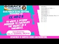 GE3171-Problem Solving and Python Programming Laboratory-Ex2b - Circulate the values of n variables