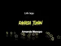 Download Lagu Rahasia Tuhan - Amanda Manopo | Lirik Indo ( lagu baru 2021 )