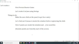 Let s Make a Game FPS part1 Java Game Programming