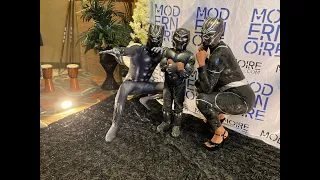 Wakanda Gala featuring Derrick Boseman older brother of Black Panther star Chadwick Boseman