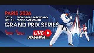 Day 3 Court 1 (W-49kg, M-80kg) | Paris Levallois 2026 World Taekwondo Grand Prix Series
