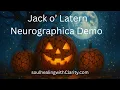 Jack o Lantern Neurographica Demo