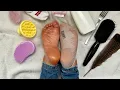 ASMR Your Challenges Excessive Oil Tickling Intense Sole Scratching Deep Reflexology