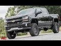 2017 Chevrolet Silverado 1500 Z71 Rough Country Off-Road Edition Black Vehicle Profile
