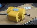 Leeson 2 HP Electric Motor 115V 230V 3450 RPM 1 Phase GB 145T Y Shaft Dia