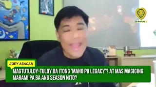 joey abacan wants to revive the partnerships gma network had with regal entertainment before
