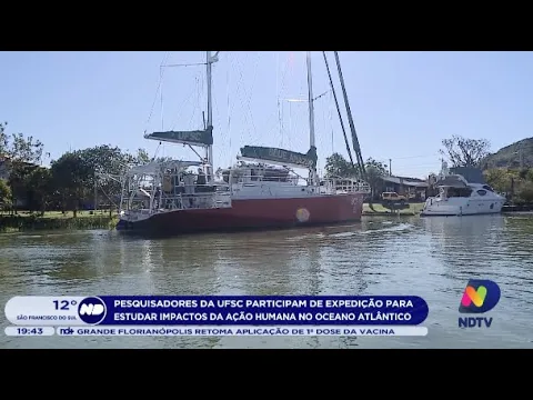 Pesquisadores da UFSC participam de expedição para estudar impactos da ação humana no Oceano