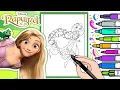 Rapunzel from Disney s Tangled Disney Princess Coloring Pages for kids
