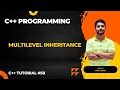 Multilevel Inheritance Inheritance in C In Hindi