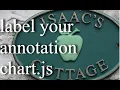 label annotation chart js canvas HTML