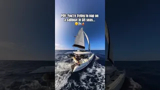 Some sails are more peaceful than others. 😅 #snl #sailing #boatlife