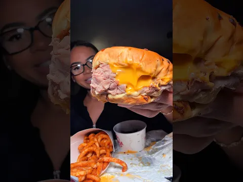Arby’s double beef and cheddar + steak bites!