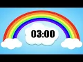 3 Minute Rainbow Timer