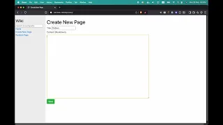 Project 1 Wiki CS50 s Web Programming with Python and JavaScript
