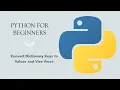 Python for Beginners Convert Dictionary Keys to Values and Vice Versa