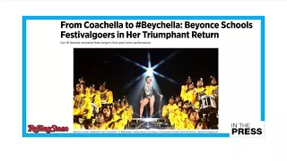 from coachella to bey chella beyonce pays tribute to black musicians in headline act