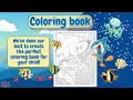 Sea Creatures Coloring Book For Kids Age 4 - 7 50 Amazing Sea Creature Coloring Pages