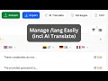 Filament Translation Workflow Plugin Demo in Action