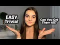 Download Lagu ASMR Name Any Valid Answer | 40 Easy General Knowledge Trivia Questions
