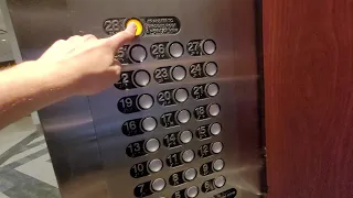 Beautiful Westinghouse Traction Elevators at the Hilton Atlanta GA