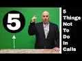 HVAC Sales Training - The 5 Things To Never Do On An HVAC Call
