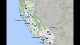 Map of California s Major Highways