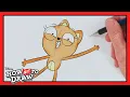 Download Lagu Kiff Cartoon Comes to Life! 🖌 | How NOT To Draw: Kiff | @disneychannelanimation