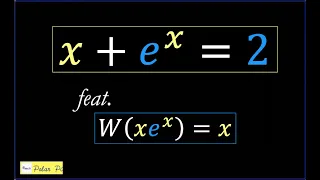 Solving Equations with the Lambert W function