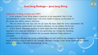 Lesson - 2 java lang Package
