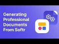 Generating Professional Documents PDFs from Softr