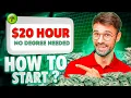 Top 5 Online Jobs That Pay 20 Hour No Degree Needed