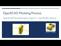 OpenSCAD 016 - Tutorial Chapter5 Part3