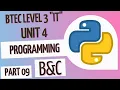 BTEC Level 3 IT - Unit 4